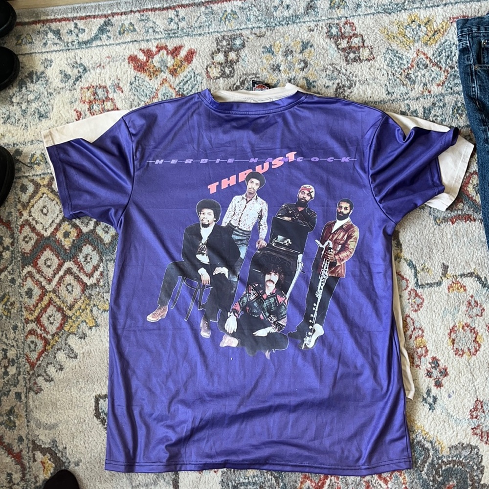 Purple Herbie Hancock Tee